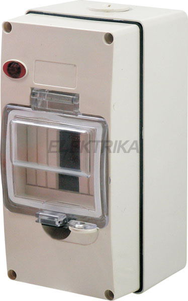 Щиток розподільний e.industrial.box.4, до 4-х модулів, вологозахищений, IP65