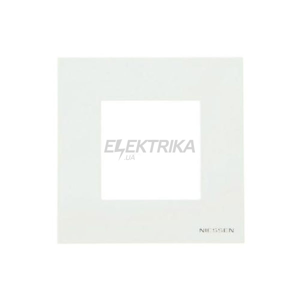 Рамка 1-постова базова Zenit N2271.1 BL, білий