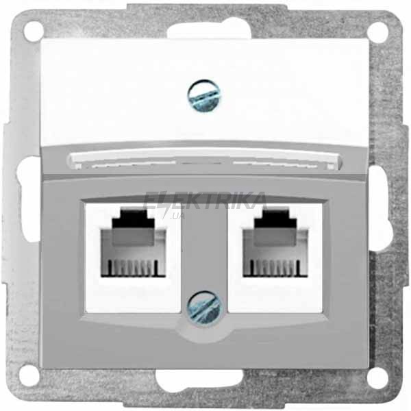 Корпус для 2xRJ12/RJ45 для REICHLE & de MASSARI, металік
