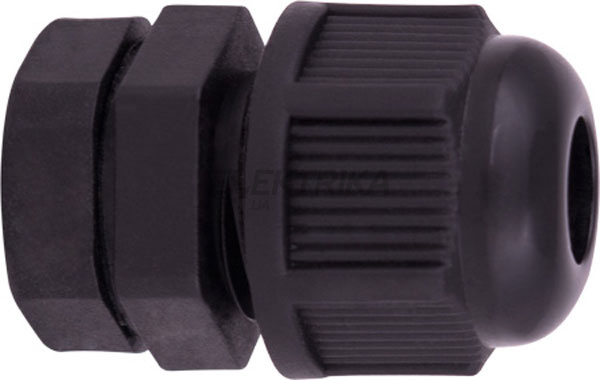 Кабельне введення e.mg.stand.12, IP68, black