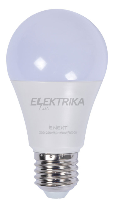 Лампа світлодіодна e.LED.lamp.stand.A60.E27.7.6500, 7Вт, 6500К 110лм/Вт (l0650802)