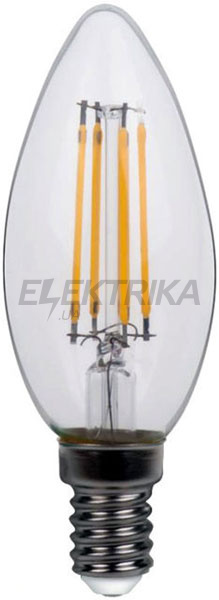 Світлодіодна лампа filament свічка ArtDeco 4W E14 4000K