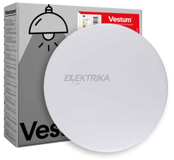 Стельовий світильник Vestum SIMPLE матовий 16W 255*45мм 6500К (VS-90071)