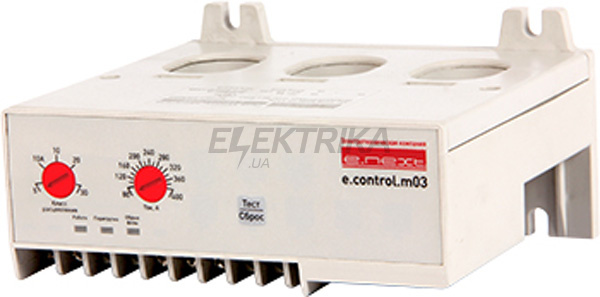 Реле захисту двигуна e.control.m03, 80-400А