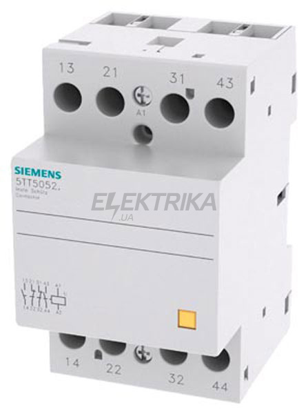 КОНТАКТОР SIEMENS 2НО+2НЗ AC 230,400V 63A УПР. AC/DC