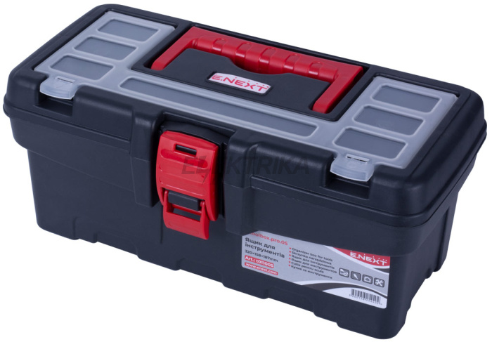 Ящик для інструментів, e.toolbox.pro.05, 13" 320x158x187мм (t011005)