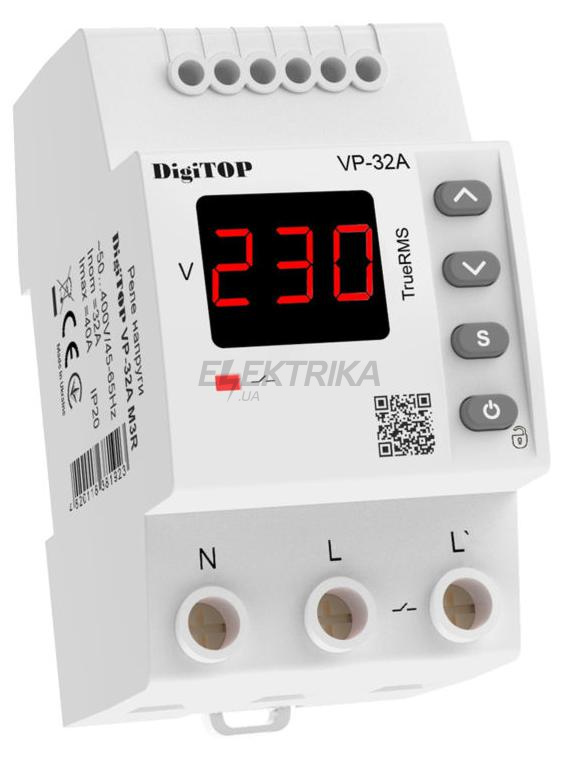 Реле напруги – VP-32A M3R DigiTOP (VP32AM3R)