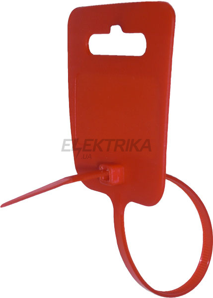 Хомут маркувальний e.dct.stand.5.200.red