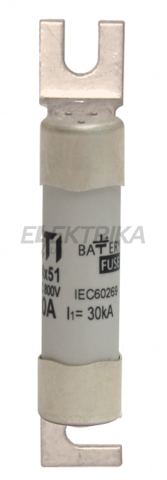 Плавка вставка запобіжник ETI CH14x51SU bat 25A/800V DC 002637509