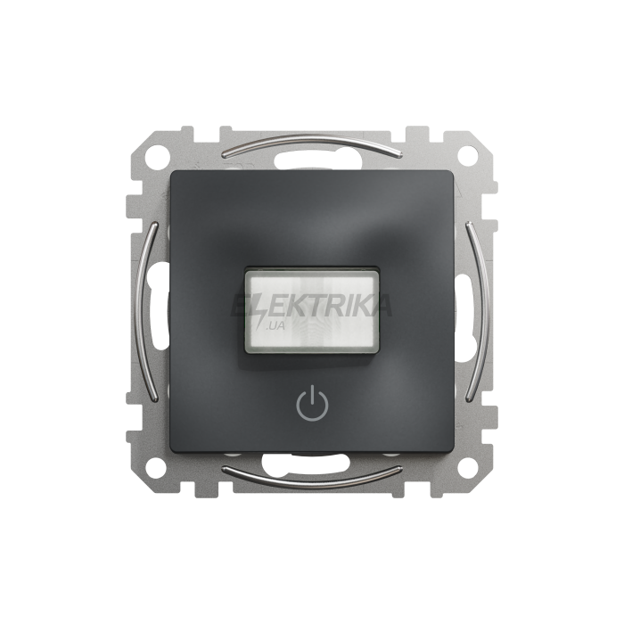 Датчик руху із вимикачем 10 A Чорний Sedna Design Schneider Electric SDD114504