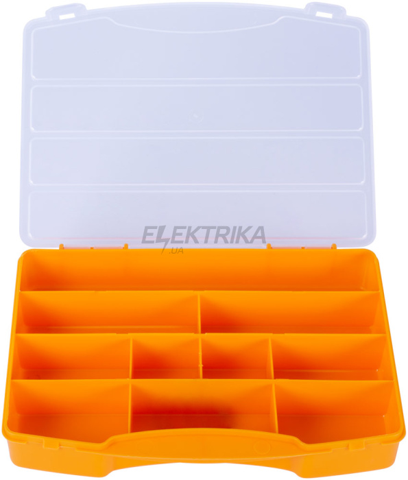 Органайзер пластиковий, e.toolbox.pro.12, 10" 240x170x40мм (t011012)
