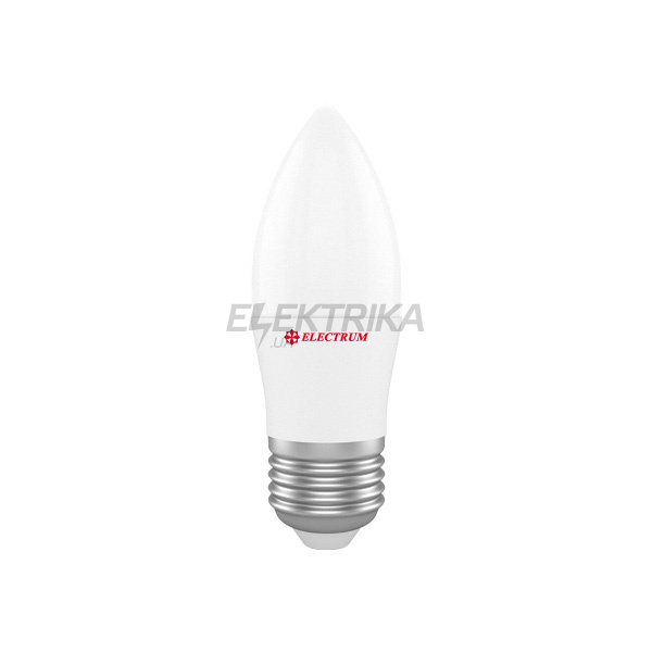 Світлодіодна лампа, С37 6Вт E27 2700K PA LC-9