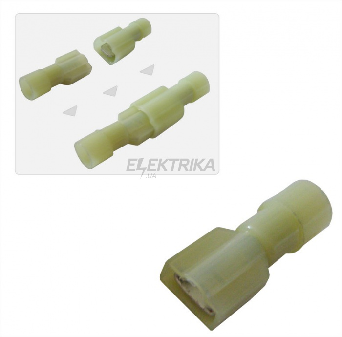 Наконечник-конектор FDFNY 1,25-250 'мама' (упаковка 100 шт.)