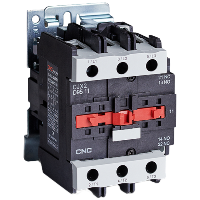 Електромагнітний контактор CNC CJX2-9511 45кВт NO+NC 220В 95А (Б00029072)