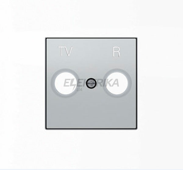 Панель TV+R срібляста