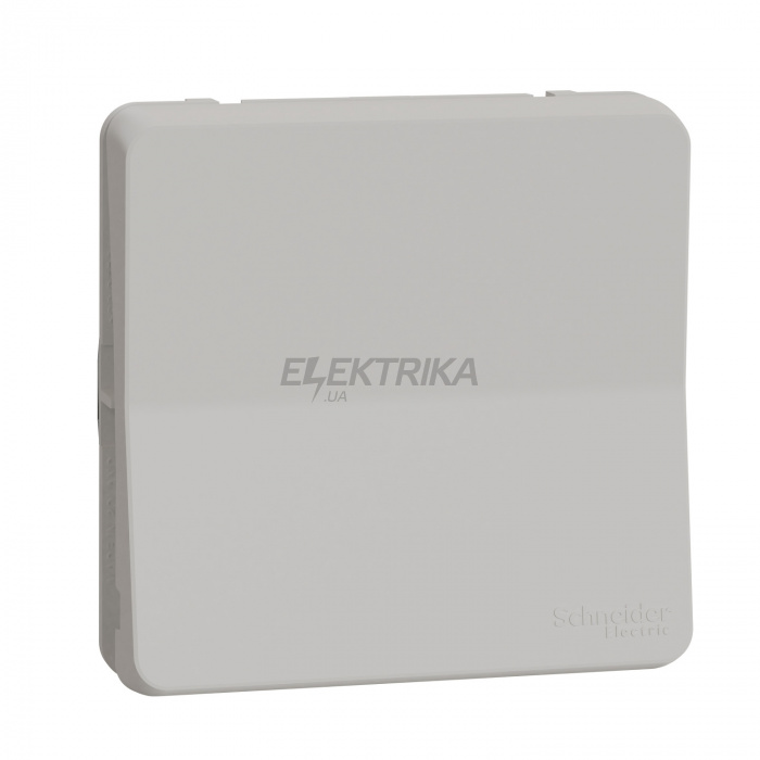 Кнопковий вимикач Schneider Electric Mureva Styl - push-button flush & surface mounting - white MUR39027