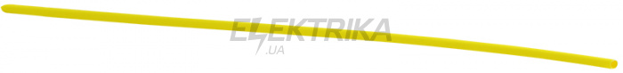 Термозбіжна трубка АСКО-УКРЕМ Ø 1,5/0,75 (1м) жовтий (A0150040242)