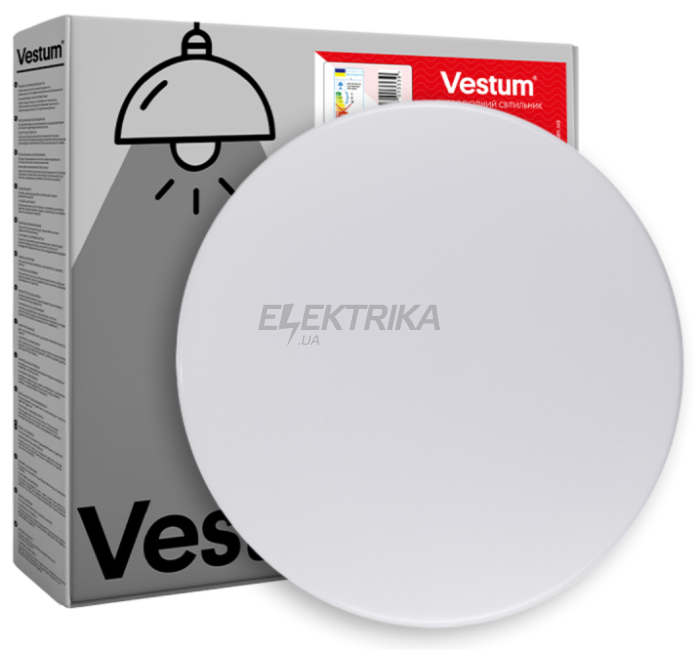 Стельовий світильник Vestum SIMPLE матовий 40W 480*65мм 4000К (VS-90063)