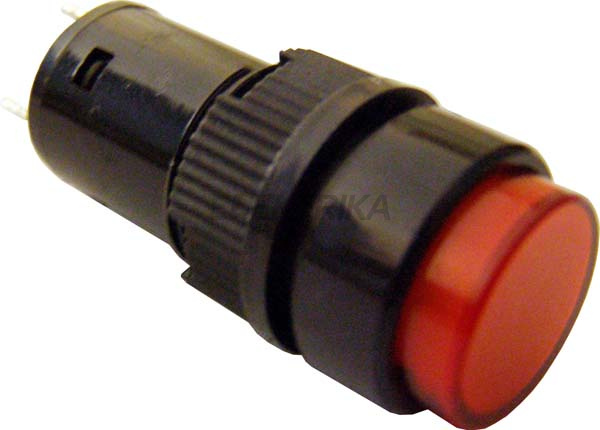 Арматура NXD-212 червона 220В AC