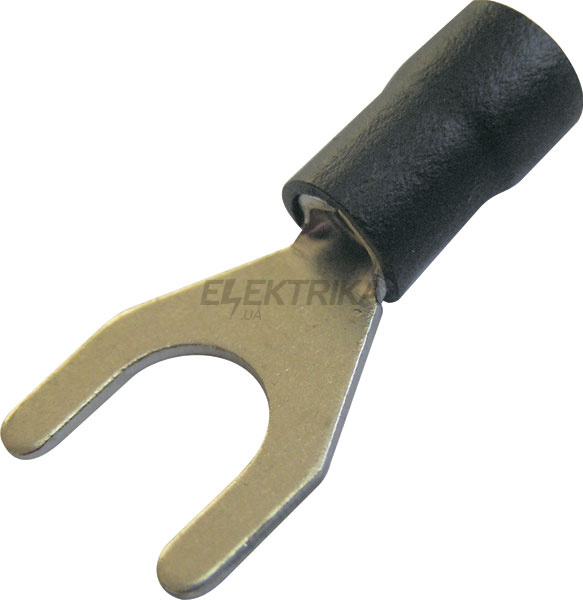 Ізольований наконечник вилковий e.terminal.stand.sv.2.5.red 1.5-2.5 мм², червоний