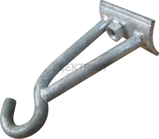 Кутовий гак e.angle.hook.pro.20.20.208, 208мм, М20