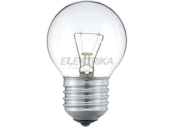Лампа розжарювання Stan 60W E27 230V P45 CL 1CT/10X10F