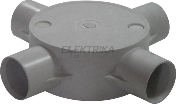 Коробка e.pipe.4.db.stand.25 сполучна трубна, 4 введення, d25мм