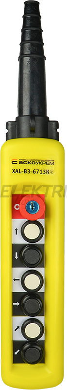 Пост керування тельферний з ключем АСКО-УКРЕМ XAL-B3-6713К (A0140050022)