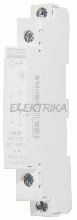 Додатковий контакт АСКО-УКРЕМ для MK-N O+F 2NO (A0040030040)