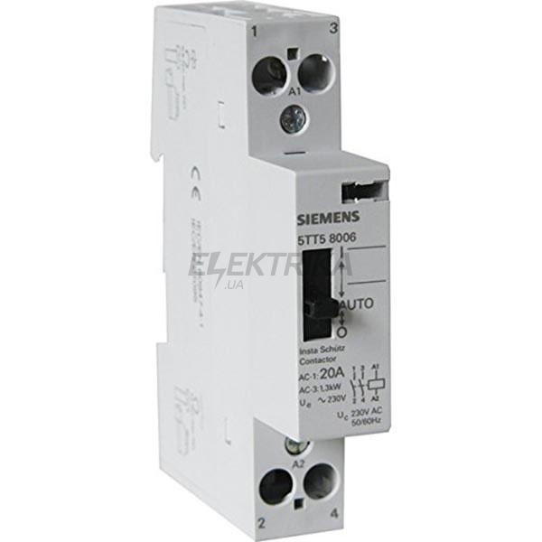 КОНТАКТОР SIEMENS AUT 2НО 230V20A