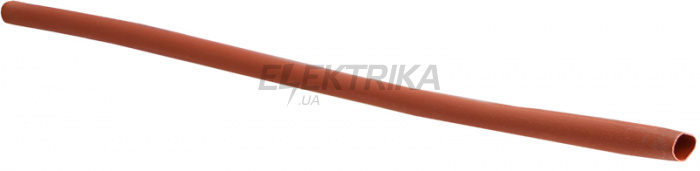 Термозбіжна трубка АСКО-УКРЕМ Ø 3,0/1,5 (1м) коричневий (A0150040317)