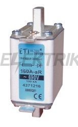 Плавка вставка запобіжник ETI M00UQ01/32A/690V 004371208