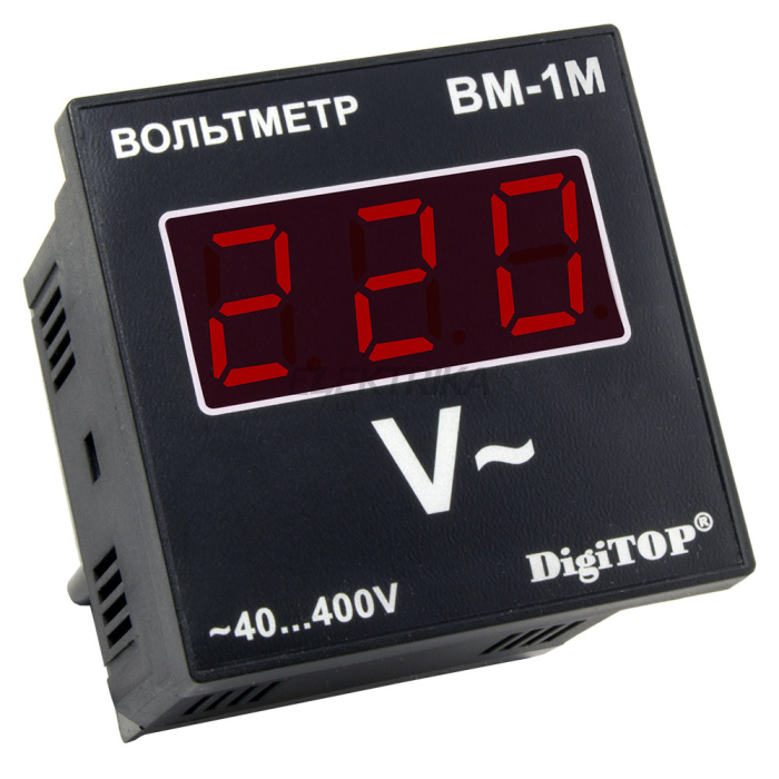 Вольтметр digitop 40-400V (ВМ-1М)