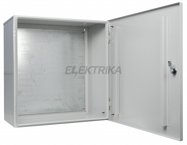 Корпус з монтажною панеллю металевий 60*60*25, IP31, серії UBox (A0260020010)