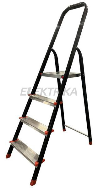 Сталево-алюмінієва стрем'янка VIRASTAR NOVA STEEL 4 сходинки (VSN204)