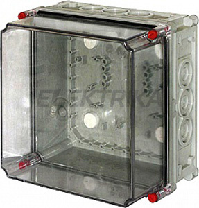Коробка монтажна пластикова Z3 W 3-3-3-3 IP55 (250x250x186)
