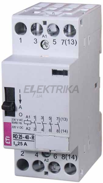 Контактор модульний R 25-22-R-230V AC