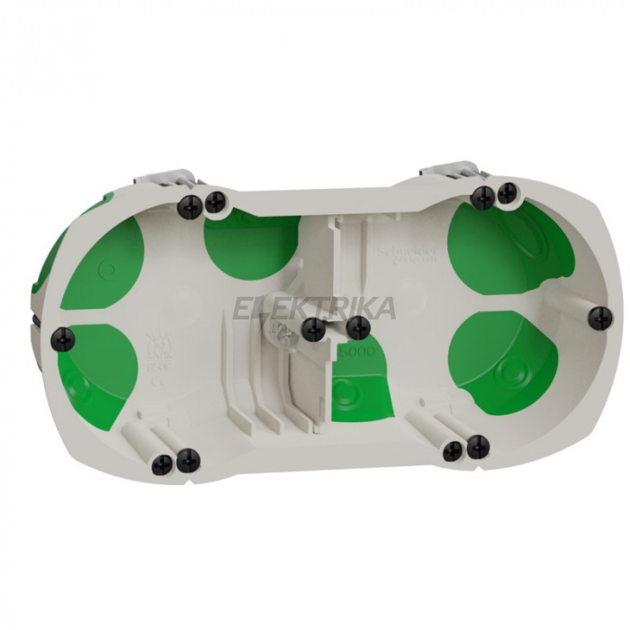 Коробка установочна (підрозетник) Schneider Unica New Multifix Air 2-місна (imt35000)
