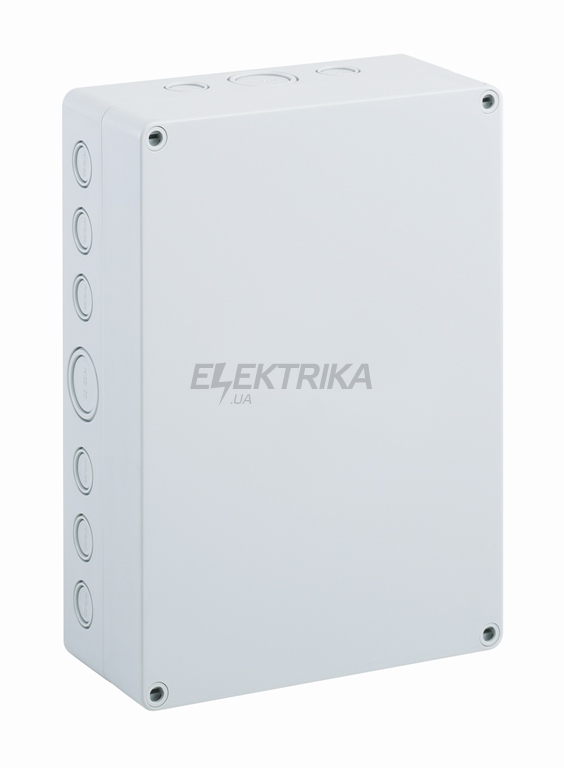 Коробка для монтажу електронних та електротехнічних виробів TK PS 2518-8f-m