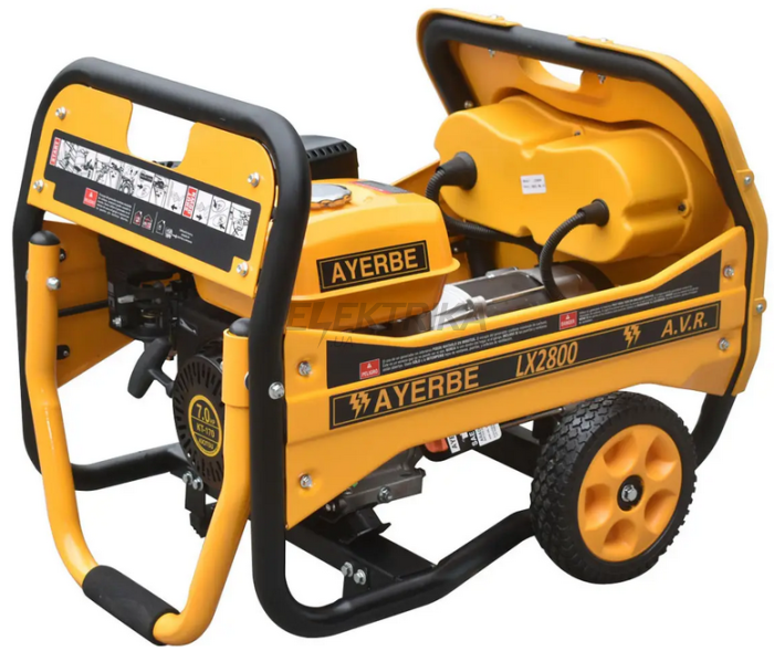Генератор бензиновий AYERBE LX2800 з ручним запуском (LX2800)