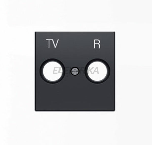 Панель TV+R чорний оксамит