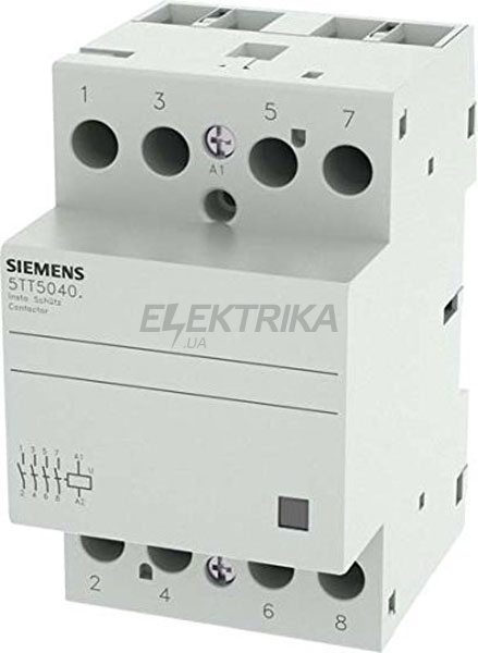 КОНТАКТОР SIEMENS 4 АЛЕ AC 230,400V 40A УПР. AC/DC