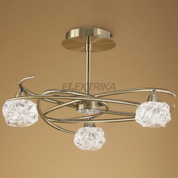 Люстра Mantra MAREMAGNUM ANTIQUE BRASS 4074