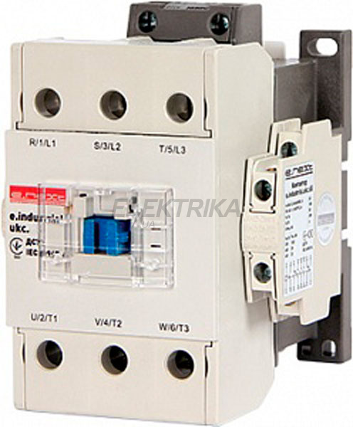 Контактор E.NEXT e.industrial.ukc.85.380, 85А, 380В, 1no+1nc (i.0090023)