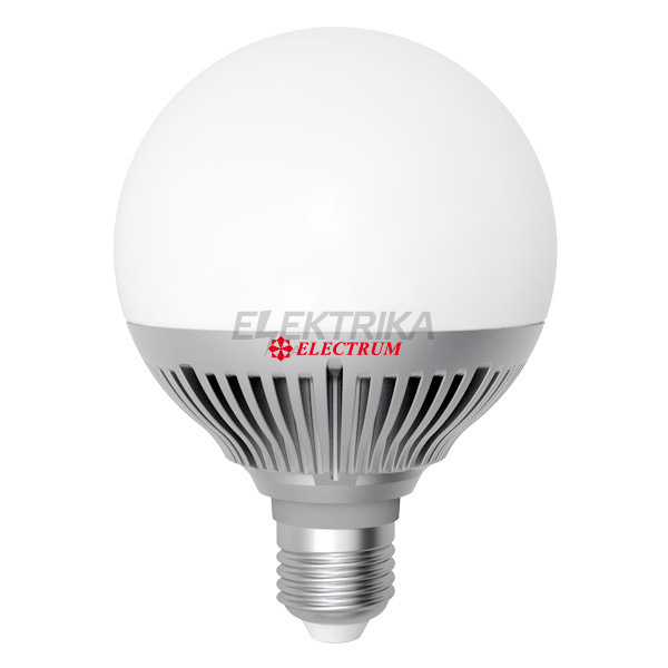 Лампа EL світлодіодна D95 12W LG-30 E27 2700K матова алюмінієвий корпус