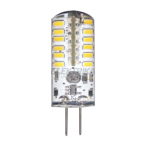 Світлодіодна лампа LB-422 AC/DC12V 3W 48leds G4 2700K 240lm