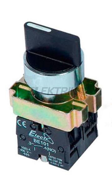 Кнопка ВD21 2-х позиційний перемикач, 29mm, NO+NC