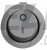 Перемикач одноклавішний АСКО-УКРЕМ KCD1-5-101 Grey/Grey круглий сірий (A0140040069)