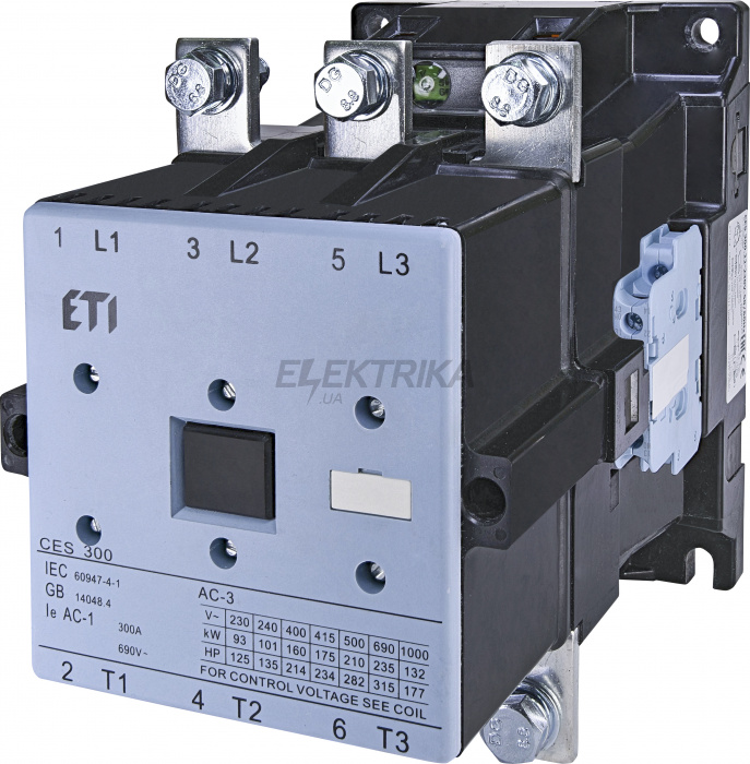Контактор ETI CES 300.22-230V-50/60Hz 004646572