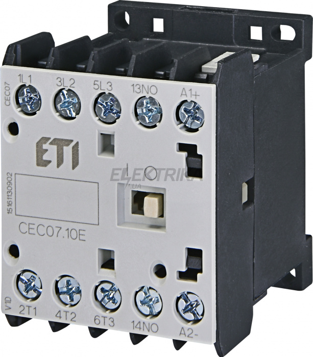 Мініатюрний контактор ETI CEC07.10-24V-50/60HZ 004641050